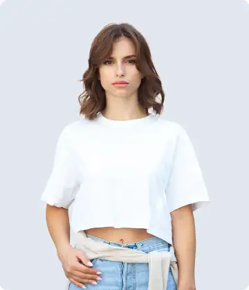 Women’s Flowy Crop Tee
