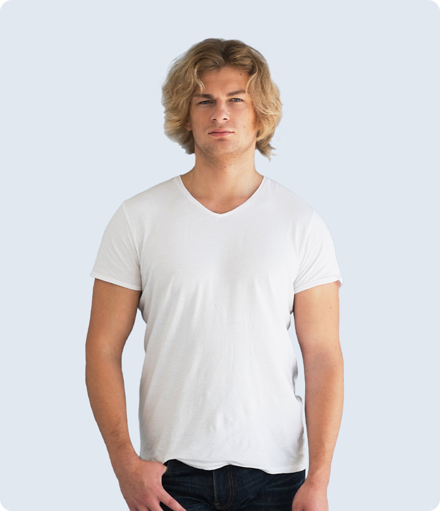 Jersey V-Neck Tee