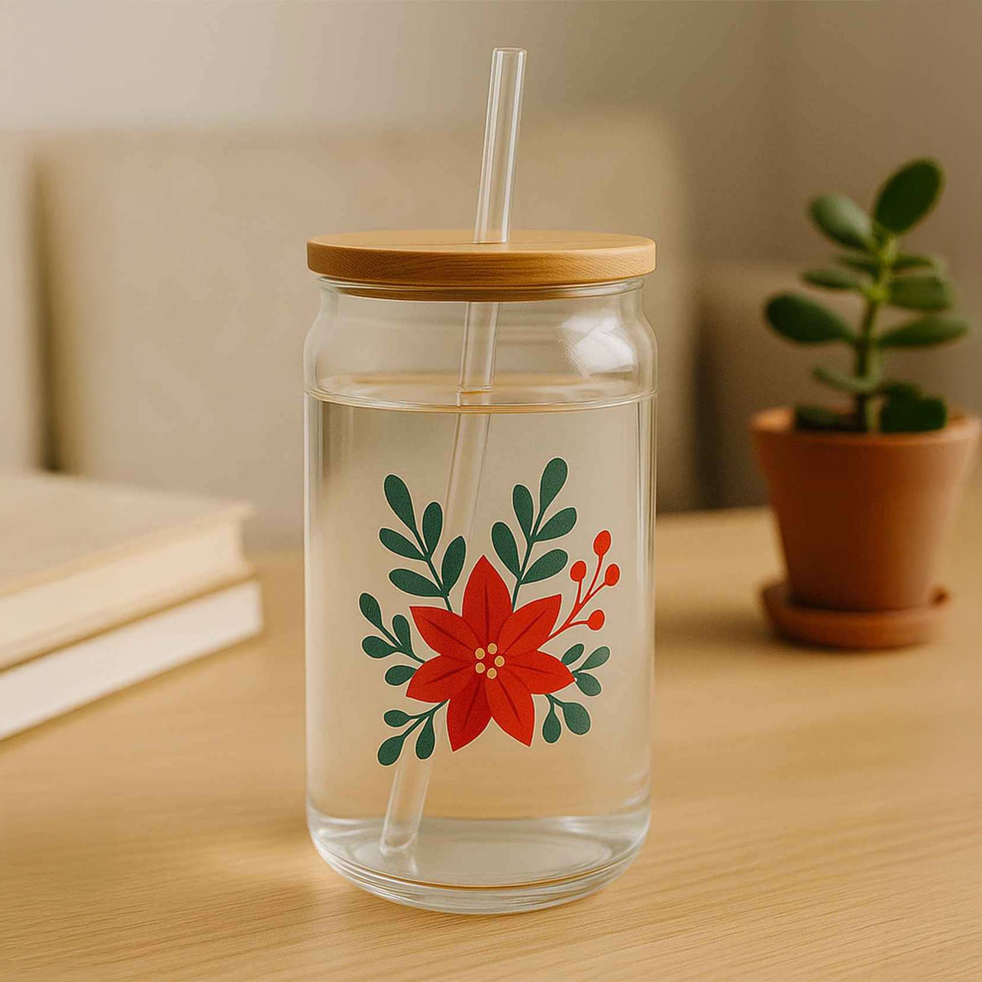 Glass Tumbler 16oz